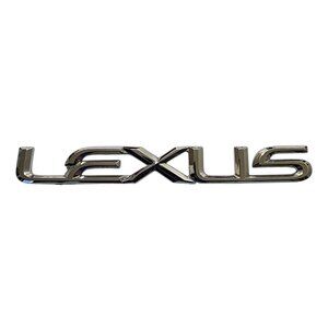 LEXUS ES300 EMBLEM REAR TRUNK CHROME BADGE NAMEPLATE GENUINE OEM 02-06